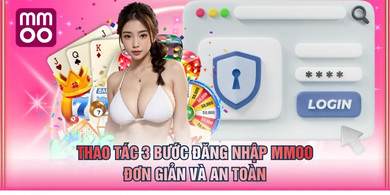 Thao tác 3 bước đăng nhập MMOO đơn giản và an toàn